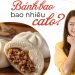 bánh bao bao nhiêu calo