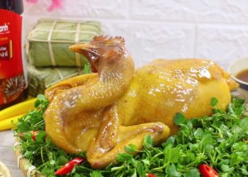 gà hấp nước mắm