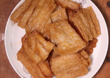 sườn non chay chiên nước mắm