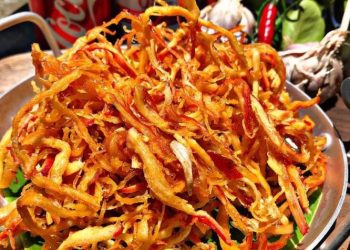 Mực khô rim nước mắm