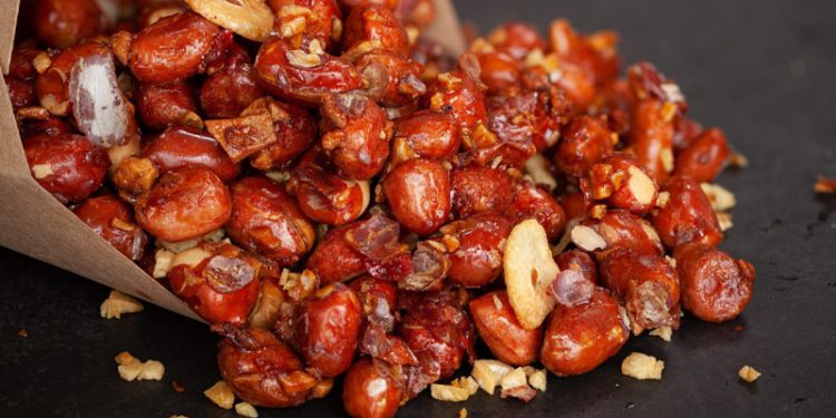 đậu phộng rang nước mắm