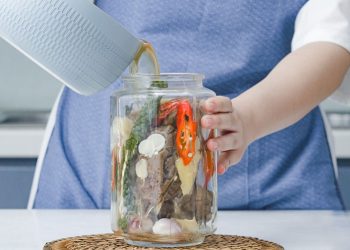 bắp bò ngâm nước mắm