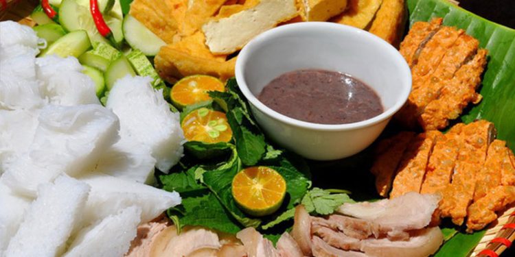 pha nước chấm bún đậu