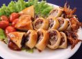 mực nhồi thịt chiên nước mắm