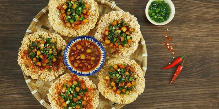 cơm cháy nước mắm