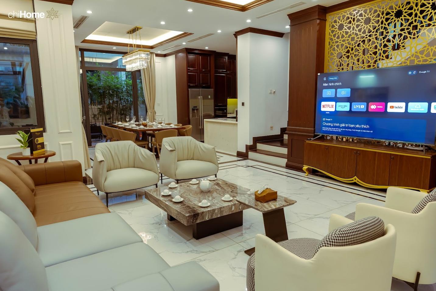 Bên trong căn biệt thự Vinhomes Victoria Golden River