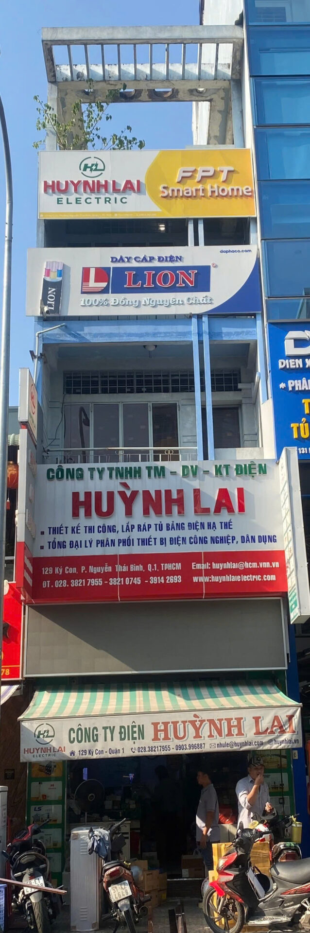 Huỳnh Lai Electric cơ sở chính tại Ký Con, Phường Bến Thành